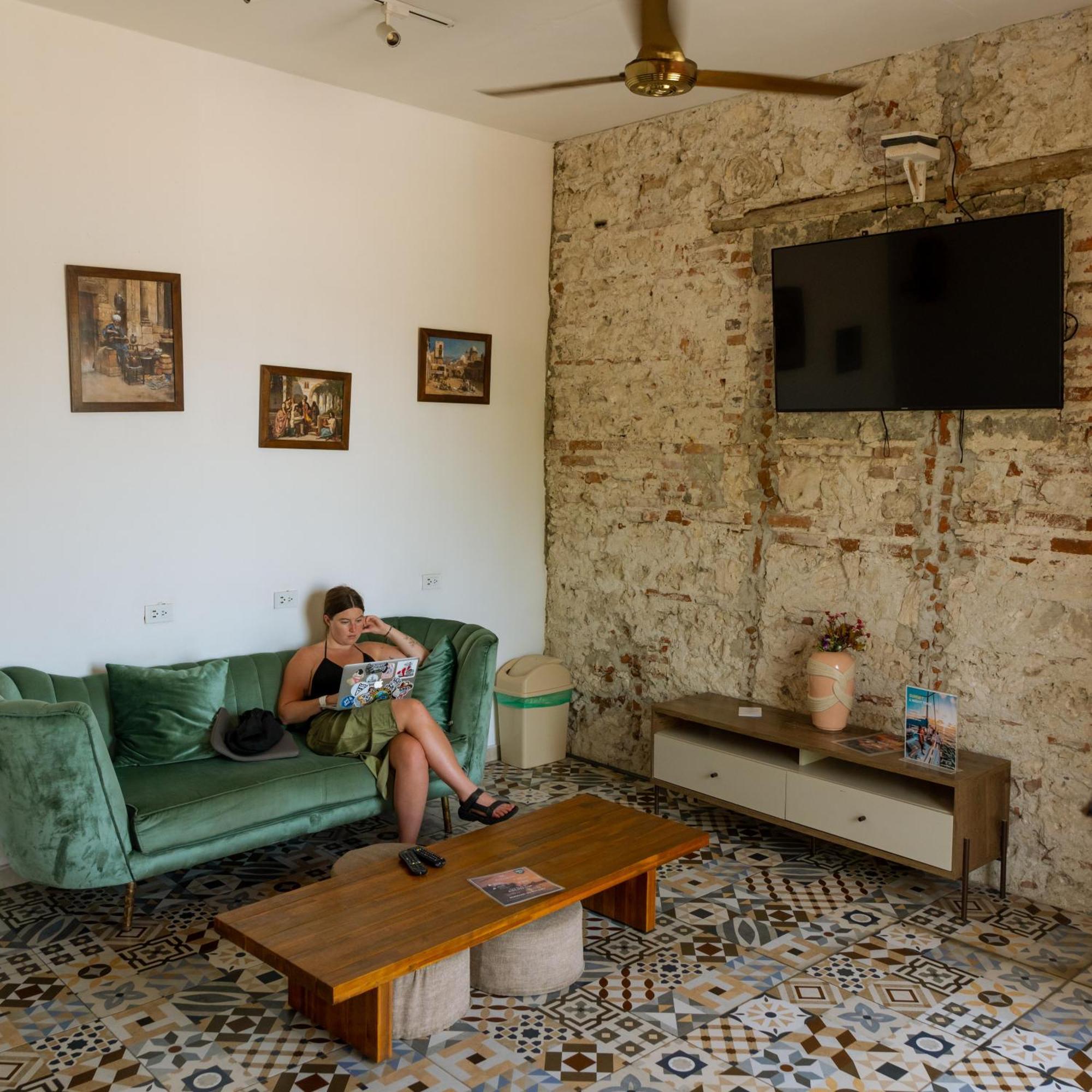 Casa Zahri Boutique Hostel Cartagena Luaran gambar