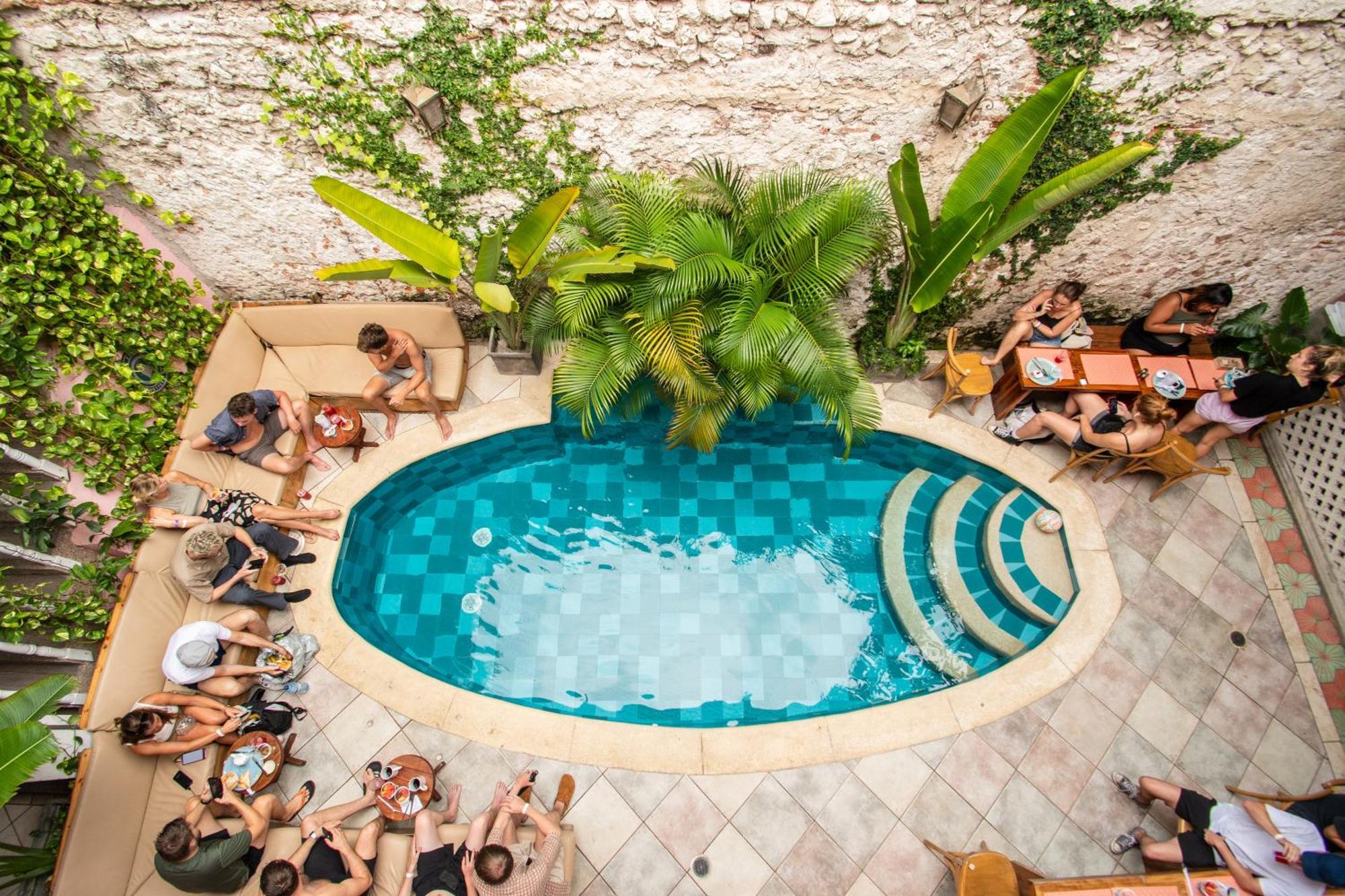 Casa Zahri Boutique Hostel Cartagena Luaran gambar