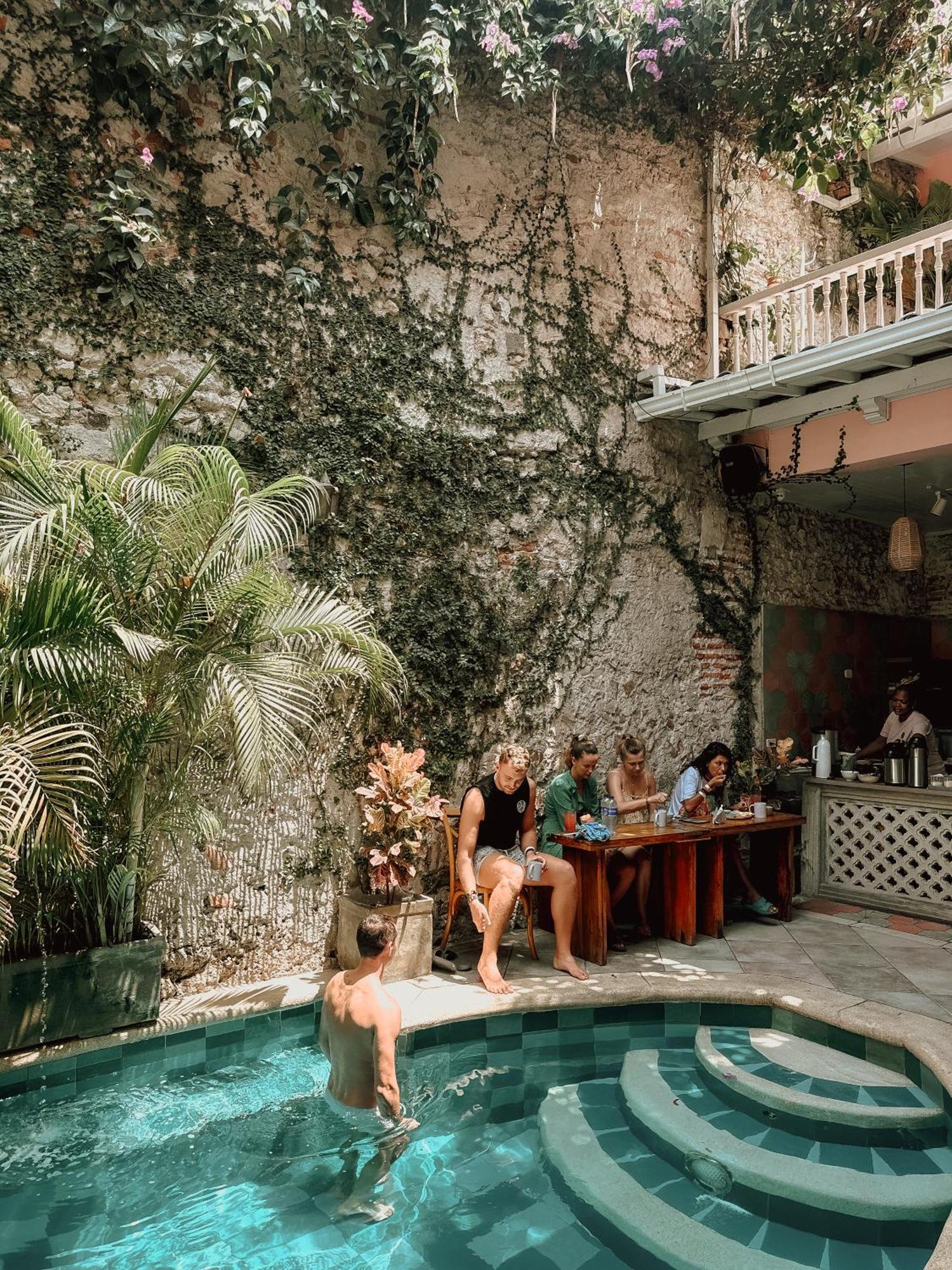Casa Zahri Boutique Hostel Cartagena Luaran gambar